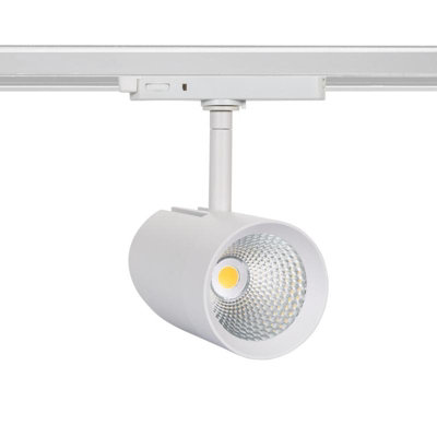 Lyco Three Circuit 30W Led Track Light Cri90 Fuji 3000K Warm White from B&Q