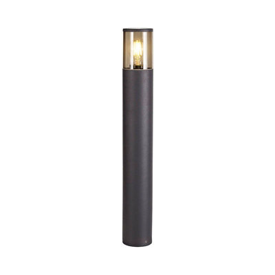 Discovery Beaun 650 Outdoor Bollard Light Anthracite from B&Q