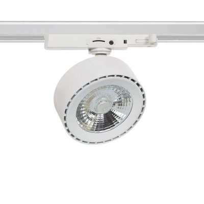 Lyco Three Circuit 30W Colour Selectable Cct Led Track Light New Onuba Cri90 3000K4000K6000K Selectable (WarmCoolDaylight) from B&Q