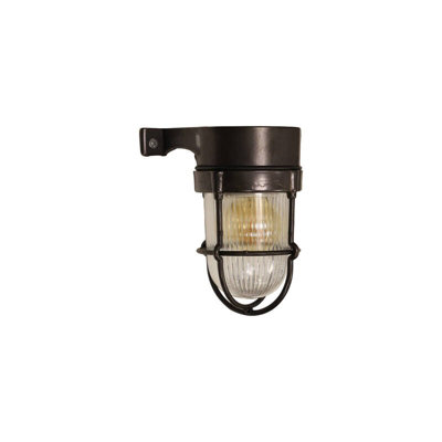 Portwest Westport Coastal Lagoon Outdoor Wall Light Oxidised Black from B&Q