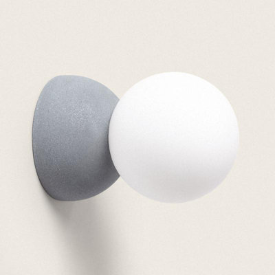 Edit Deyla Concrete Flush Wall Light Grey from B&Q