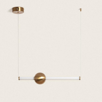 Edit Nolson Led Bar Ceiling Pendant Light 3000K Warm White from B&Q