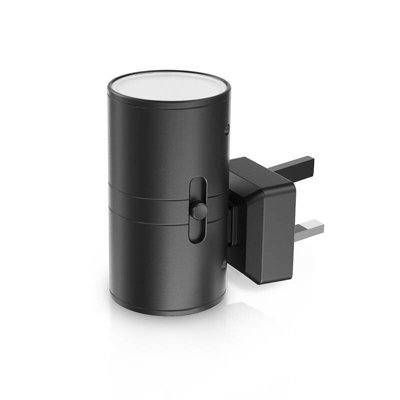 Edit Zimi Dimmable Plug-In Led Wall Light With Dusk To Dawn Sensor Black from B&Q