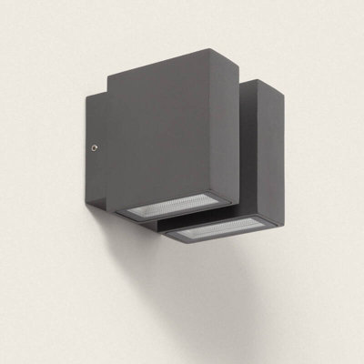 Edit Narberth Led Outdoor Up & Down Wall Light Grey from B&Q