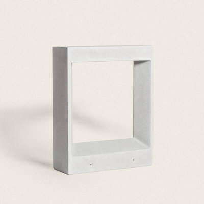 Edit Arvene 350 Led Outdoor Bollard Light Stone Grey from B&Q