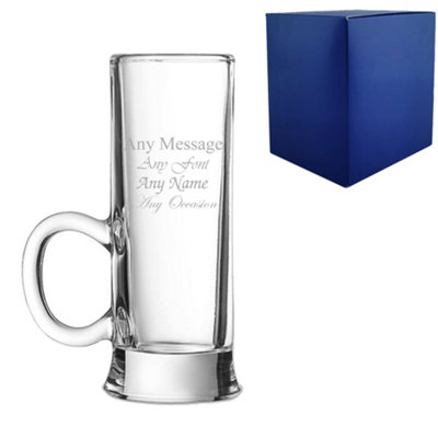  - Personalised Engraved 2Oz Islande Shot Glass With Handle