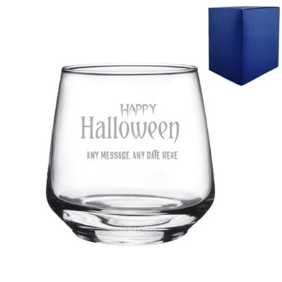  - Personalised Engraved Happy Halloween Tallo Tumbler