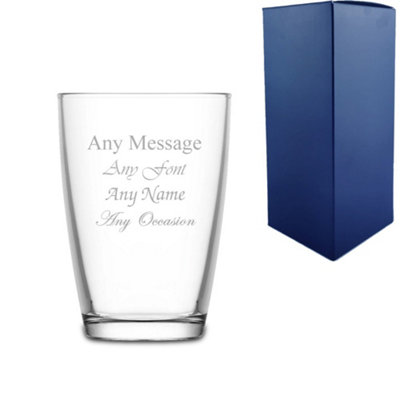  - Personalised Engraved 415Ml Vega Hiball Tumbler Gift Box