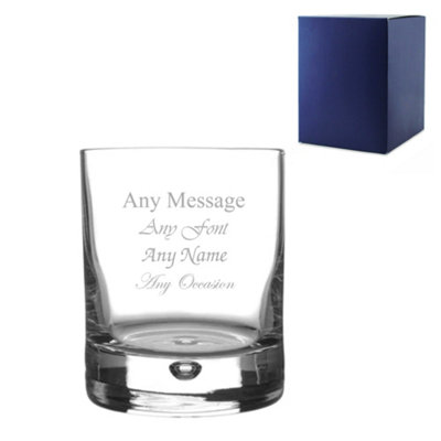 - Personalised Engraved 195Ml Bubble Tumbler Gift Box