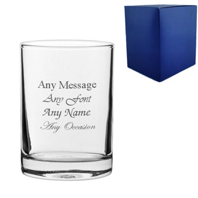  - Personalised Engraved 6Oz Hiball Whiskey Tumbler Gift Box