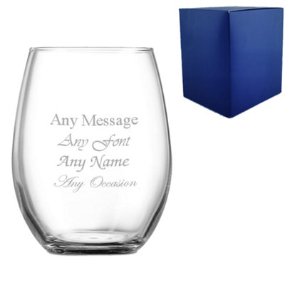  - Personalised Engraved 13Oz Primary Tumbler Gift Boxed