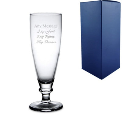  - Engraved 13.5Oz Harmony Pint Glass Gift Box