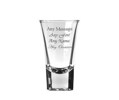  - Personalised Engraved Boston 2Oz Shot Glass Gift For A Friend Birthday Or Night Out