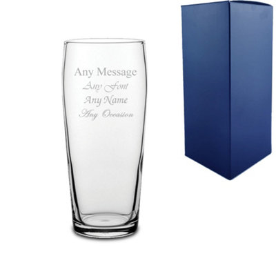  - Personalised Engraved Jubilee Pint Cider Pint Glass