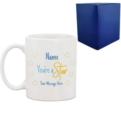  - Personalised You're A Star Design Printed Coffee Tea Mug