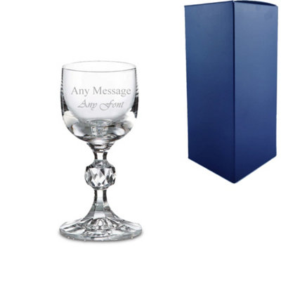 - Personalised Engraved 50Ml Claudia Liqueur Glass Gift Boxed