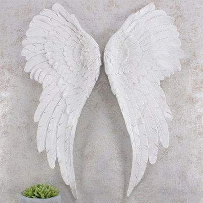  - Pair Of Large Glitter Angel Wings