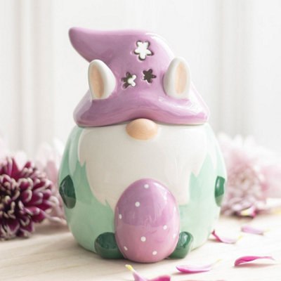  - Easter Bunny Gonk Ceramic Oil Burner 10.2 X 10.5 X 13Cm