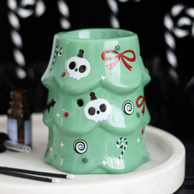  - Creepy Christmas Tree Oil Burner And Wax Warmer