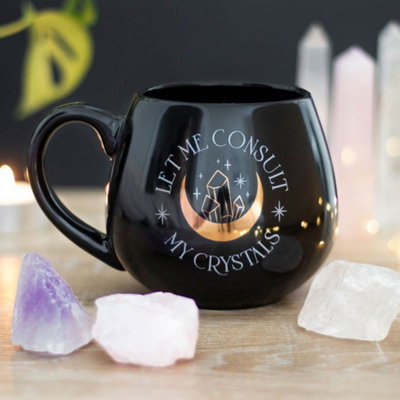  - Let Me Consult My Crystals Rounded Mug