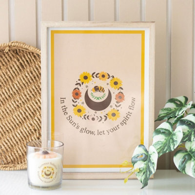  - Let Your Spirit Flow Framed Wall Art Print