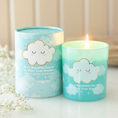  - Cloud Print Lavender & Chamomile Candle