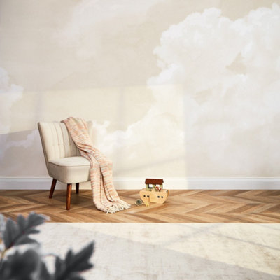 I Love Wallpaper Early Light Mural Wallpaper In Neutral (350Cm X 240Cm) from B&Q