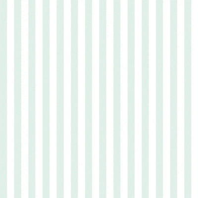 I Love Wallpaper Classic Stripe Wallpaper In Soft Mint from B&Q