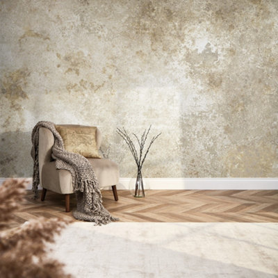 I Love Wallpaper Moritz Mural In Sand (350Cm X 240Cm) from B&Q