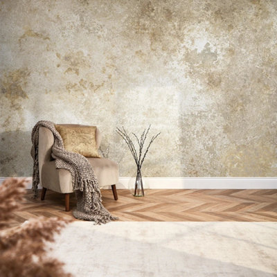 I Love Wallpaper Moritz Mural In Sand (300Cm X 240Cm) from B&Q