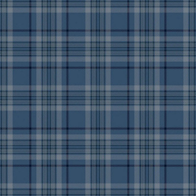 I Love Wallpaper Traditional Check Wallpaper In Navy from B&Q