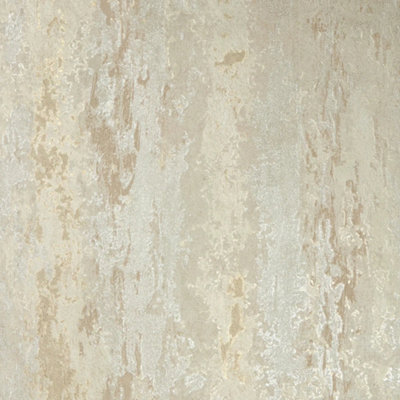 I Love Wallpaper Nova Metallic Wallpaper In Cream With Silver Sparkle from B&Q