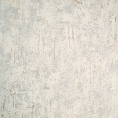 I Love Wallpaper Howson Wallpaper In Soft Grey And Gold from B&Q