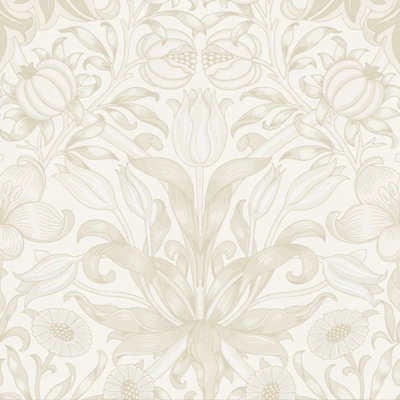 I Love Wallpaper Pomegranate Grove Wallpaper In Soft Cream from B&Q