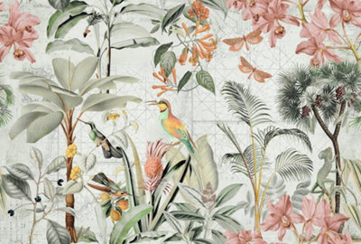 As Creation Tropical Paradise 2 Digital Mural 400Cm X 270Cm from B&Q