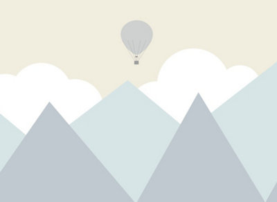 As Creation Kids Mountains 3 Digital  350Cm X 255Cm from B&Q