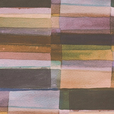 I Love Wallpaper Abstract Visions Wallpaper In Sunset Hues from B&Q