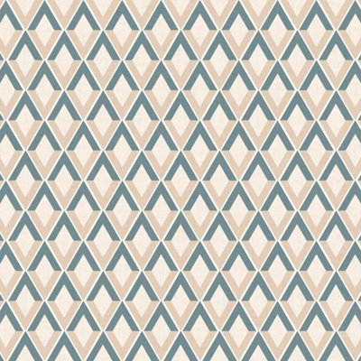 I Love Wallpaper Abstract Chevrons Wallpaper In Cool Tones from B&Q