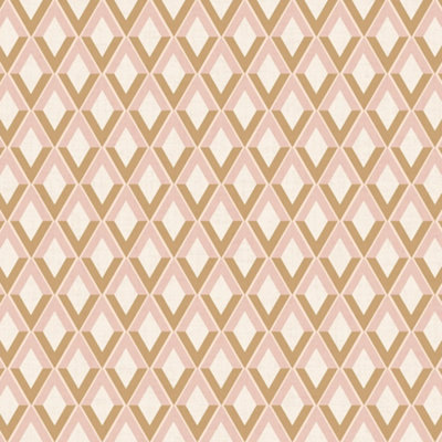 I Love Wallpaper Abstract Chevrons Wallpaper In Warm Tones from B&Q