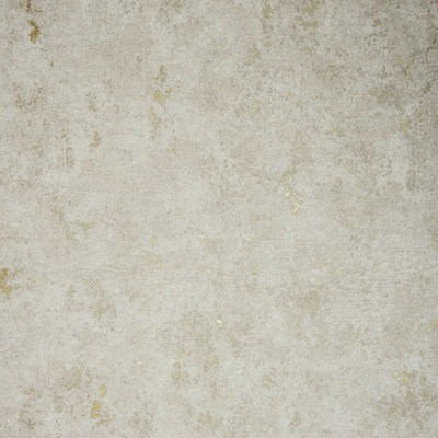 I Love Wallpaper Malmo Wallpaper In Ivory With Gold Metallic from B&Q