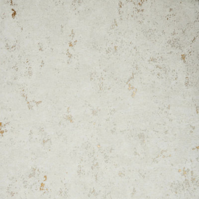 I Love Wallpaper Malmo Wallpaper In Cream With Gold Metallic from B&Q