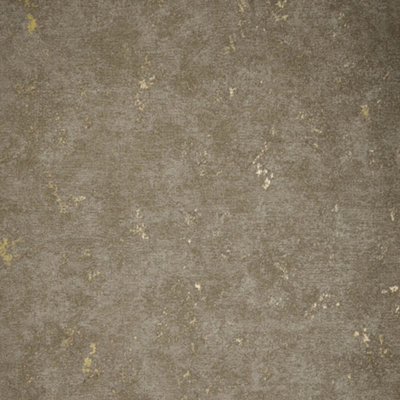 I Love Wallpaper Malmo Wallpaper In Mocha With Gold Metallic from B&Q