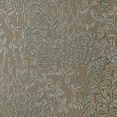 I Love Wallpaper Woodland Meadow Wallpaper In Sage from B&Q