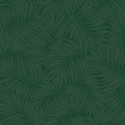 I Love Wallpaper Fern Leaf Wallpaper Sample, Jade - Image 2