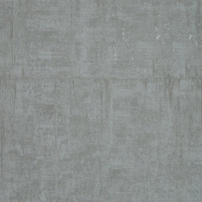 B&Q -  Sample Of Palermo Wallpaper In Silver Metallic On Grey