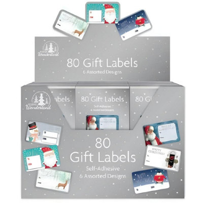 HSD Silver Foil Christmas Stickers 80PkPerfect For Holiday CraftsChristmas & Party Decorations from B&Q