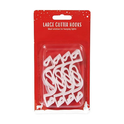 HSD Gutter Light HooksSet Of 8 For Easy Christmas & Holiday Light Installation from B&Q