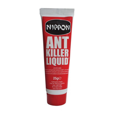 Nippon Ant Killer Liquid 25G(30 Pack) Indoor/outdoor Colony ControlUse With Bait Station Or Direct Drops from B&Q