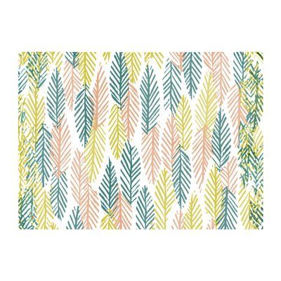 B&Q -  Scandinavian Style Foliage Glass Chopping Board