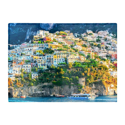 B&Q -  Positano Amalfi Coast Glass Chopping Board